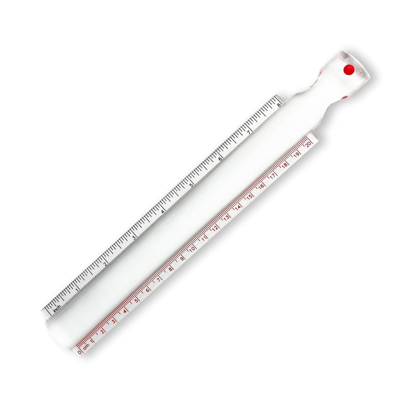 1.5x Magnification 8 inch Bar Magnifier with Ruler and Handle - The Low Vision Store