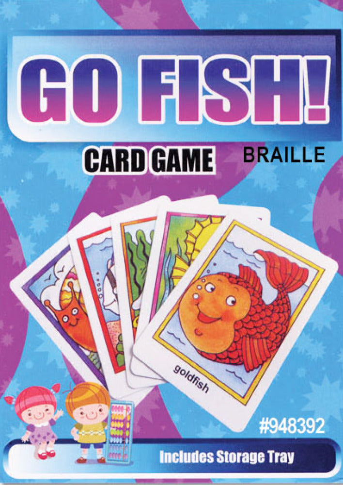 Braille - Go Fish Flash Cards