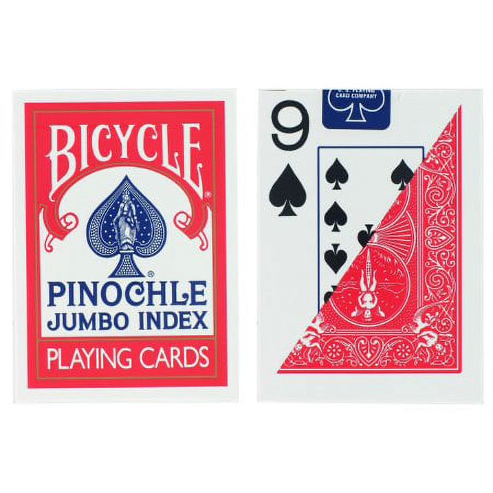 Bicycle Jumbo Index Pinochle Playing Cards