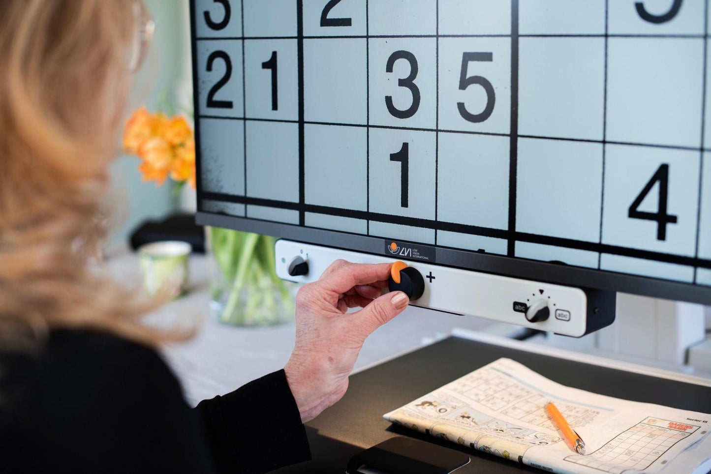 Magnilink Vision HD 24" Video Magnifier - The Low Vision Store