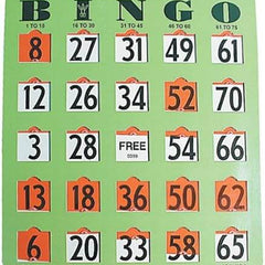 Bingo-Braille Accessible Bingo Games  Large Print & Fingertip Cards