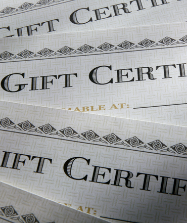 Gift Certificates The Low Vision Store