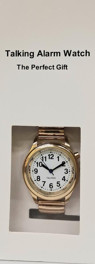 Talking Women's Watch Gold Expandable Band