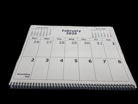 2025 Desk Print Bold Print Calendar - The Low Vision Store