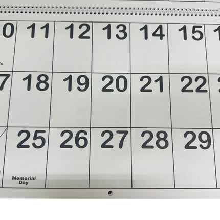 2026 Jumbo Low Vision Calendar
