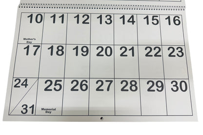 2026 Jumbo Low Vision Calendars Are in!