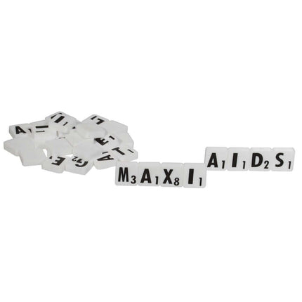 Bold Print Scrabble Tiles