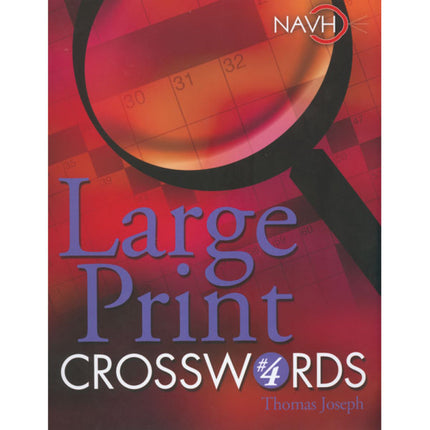Large Print Crossword Puzzle Books (various editions).