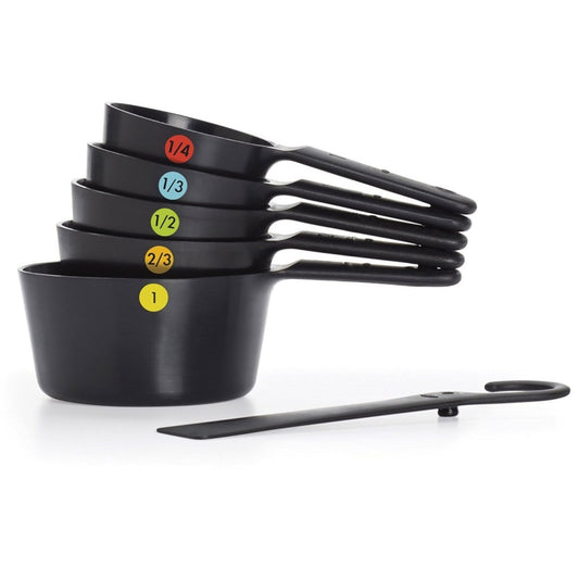 Good Grips Tactile Measuring Cup Set of 5 - Black