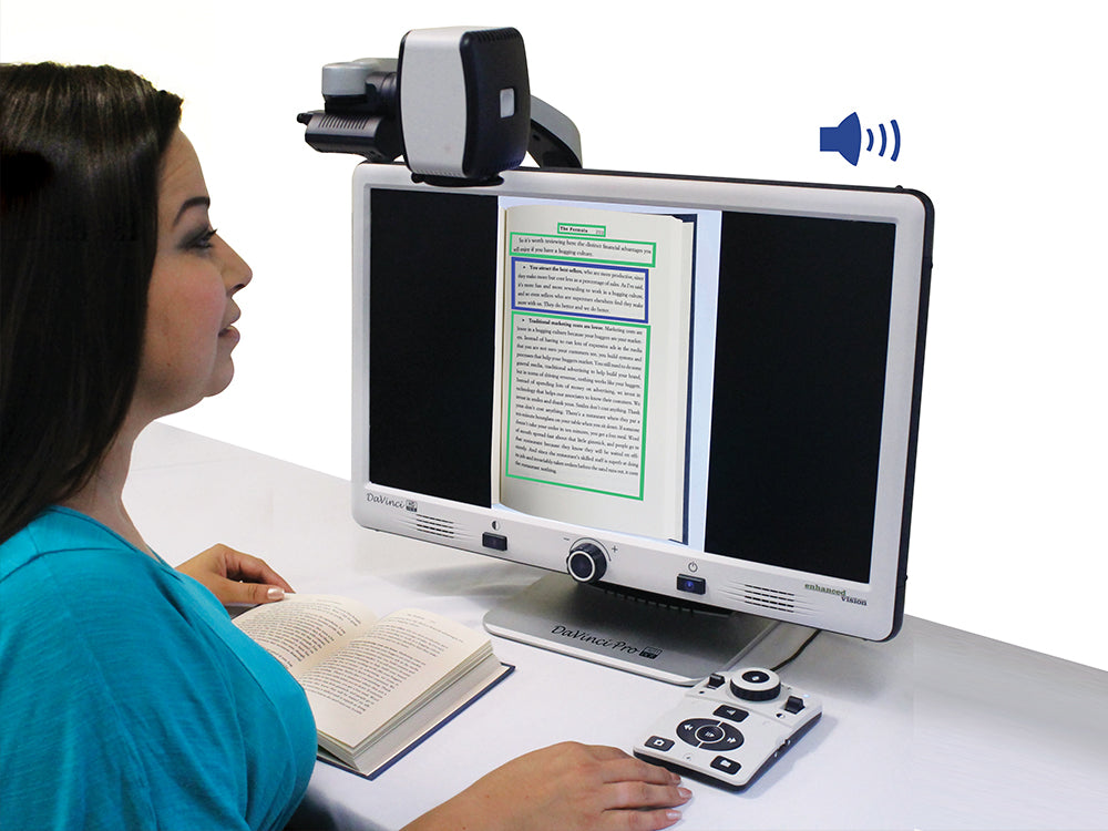 DaVinci Pro HD/OCR – Full Page Text-to-Speech