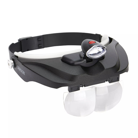 MagniVisor Deluxe LED Lighted Head Magnifier