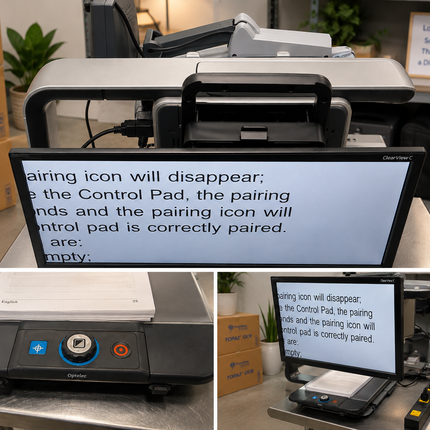 Used ClearView C Desktop Video Magnifier – Large-Screen Low Vision Reading Aid