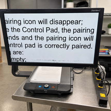 Used ClearView C Desktop Video Magnifier – Large-Screen Low Vision Reading Aid