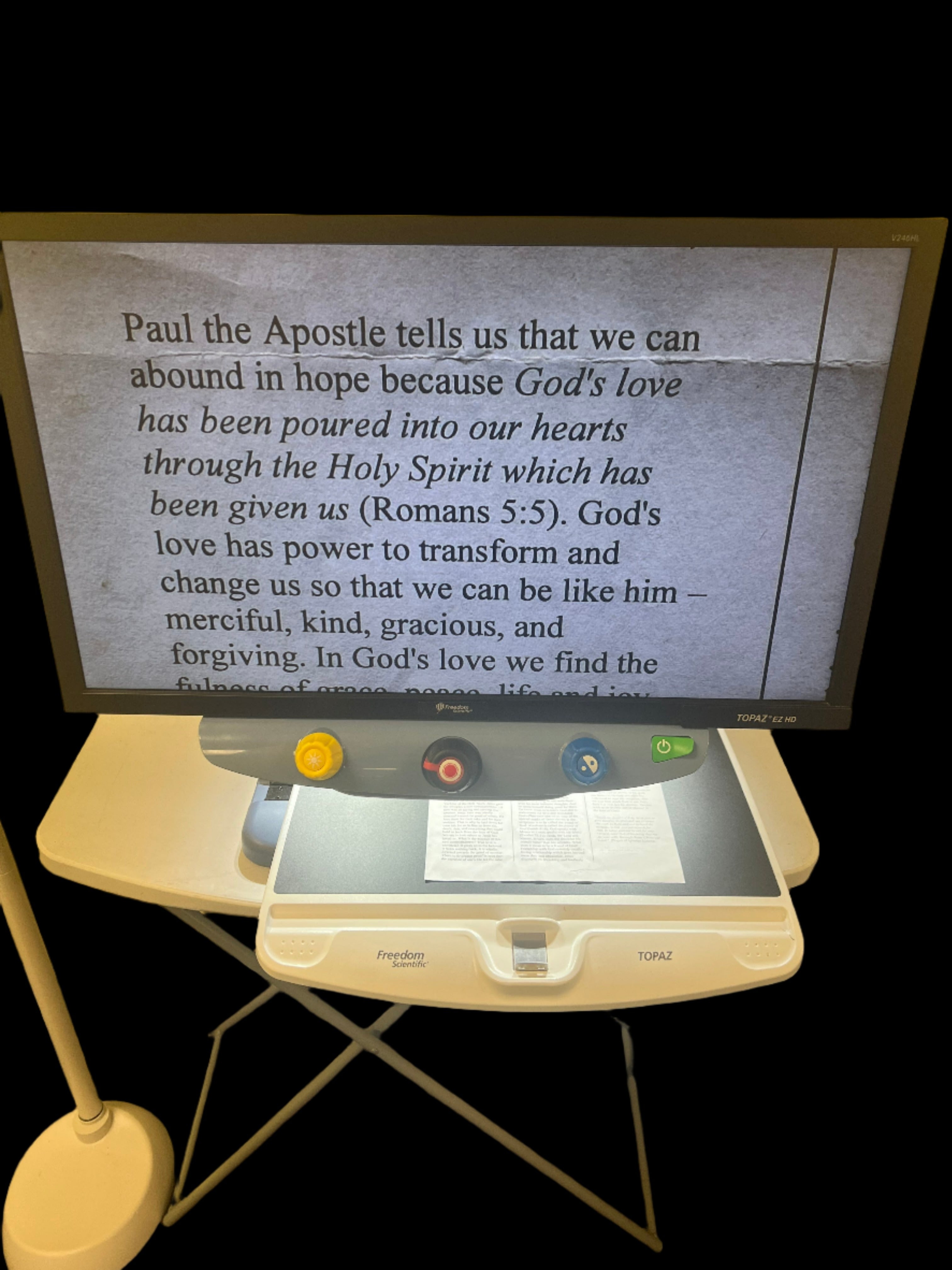 DemoSaleused Desktop Video Magnifiers