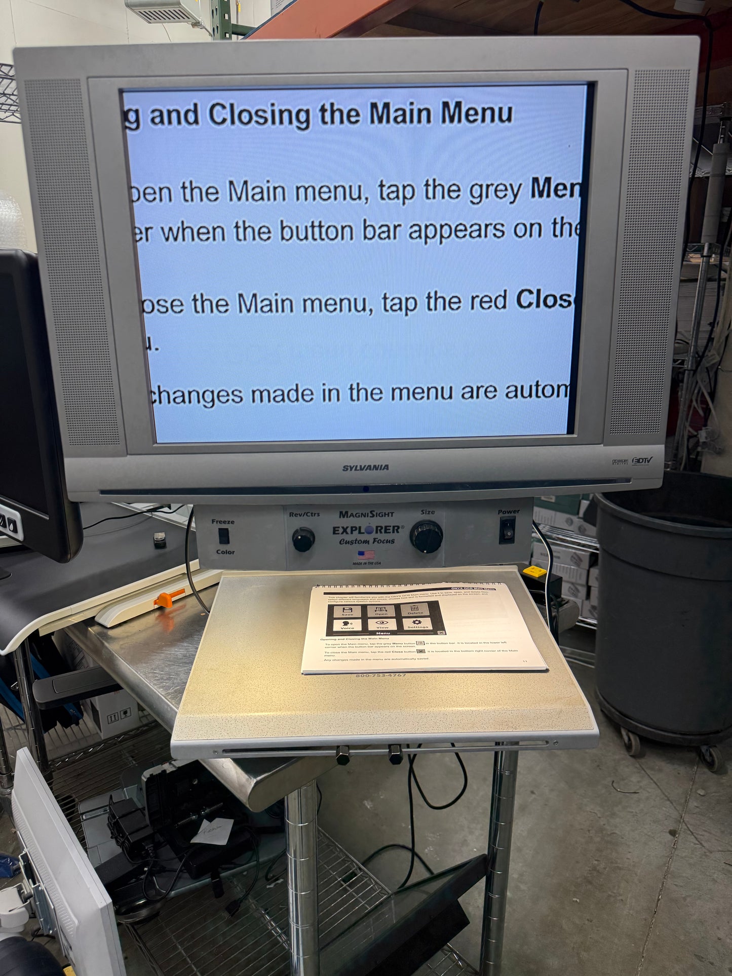 Impression Explore 20" LCD Video Magnifier