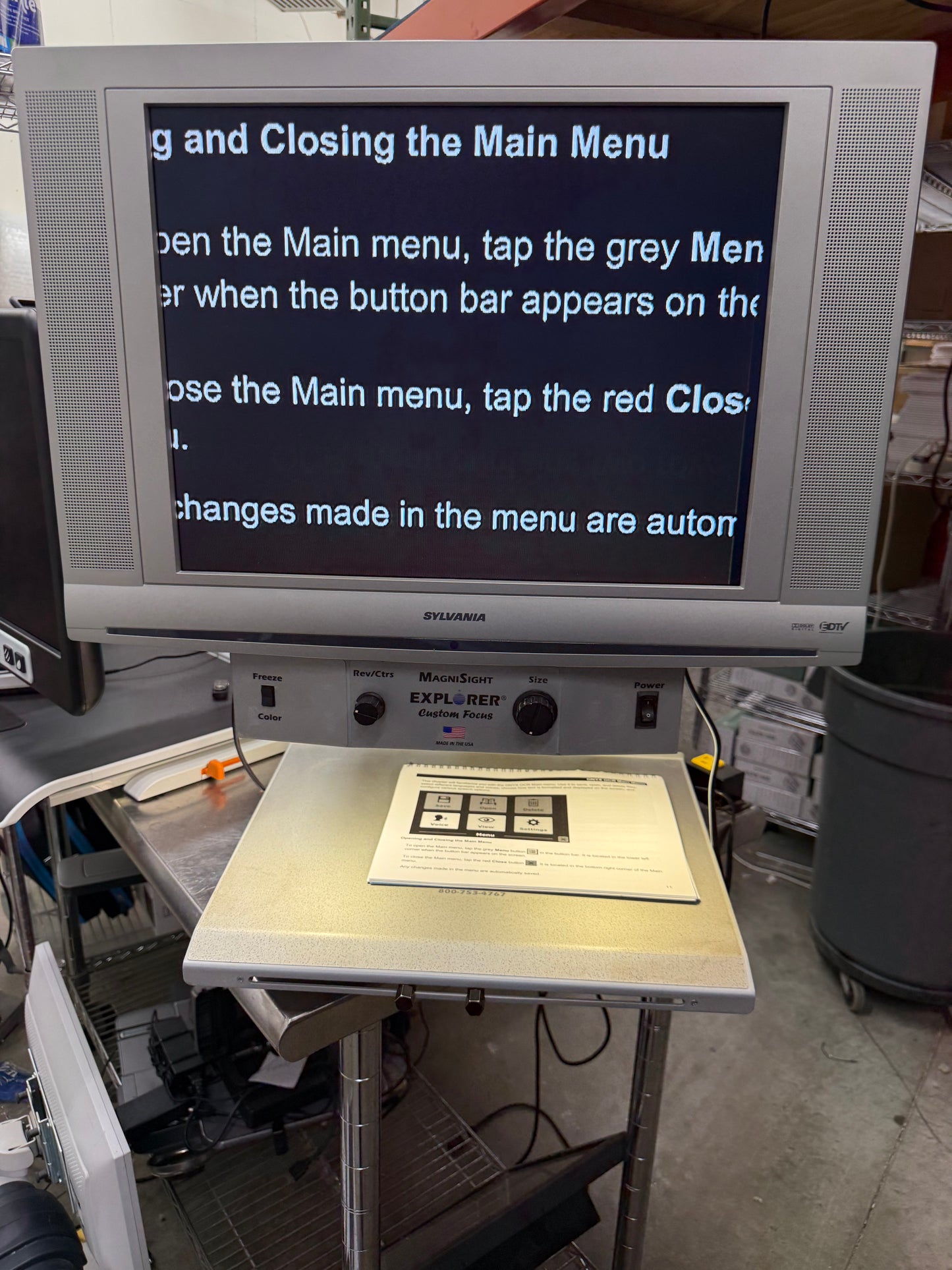 Impression Explore 20" LCD Video Magnifier