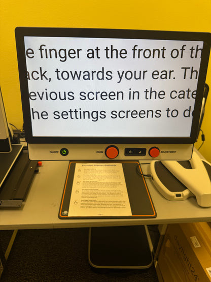 Used LVI MagniLink One Video Magnifier – Portable Low Vision Aid