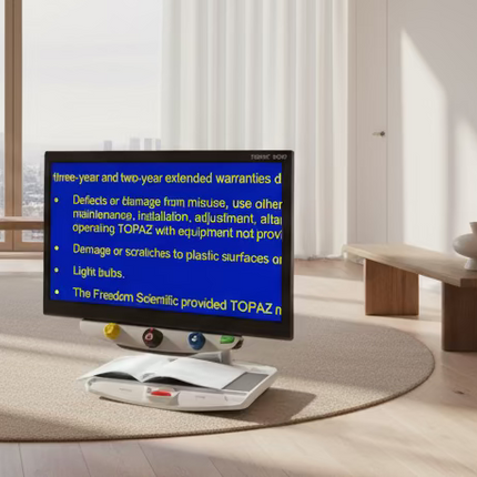 Used Topaz OCR 24" HD video Magnifiers with text to speech
