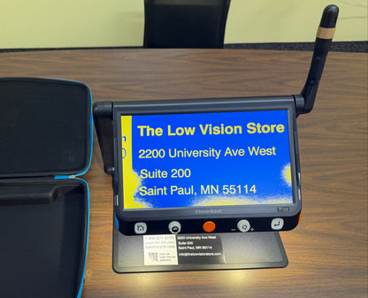 Used CloverBook Plus 12.5" Portable Video Magnifier with distance viewing
