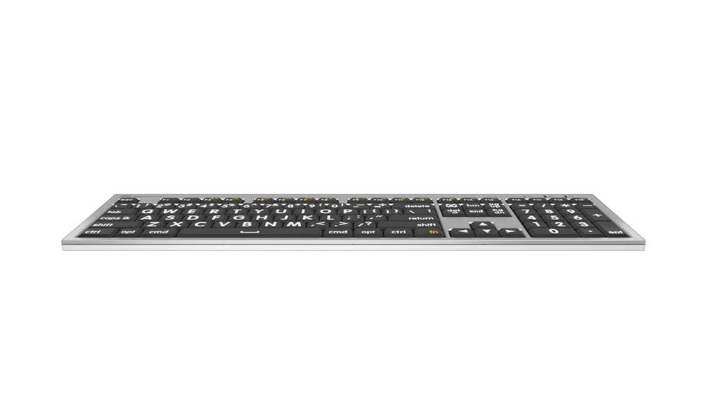 Max Print Keyboard Large Print Mac Keyboard - Enhance Your Accessibility – The Low Vision ...