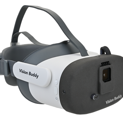Slightly Used- Vision Buddy Head Worn Video Magnifier for easy TV viewing and reading.