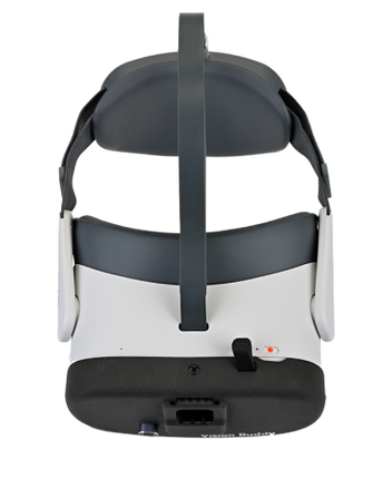 Slightly Used- Vision Buddy Head Worn Video Magnifier for clear viewing of TV shows and loved ones.