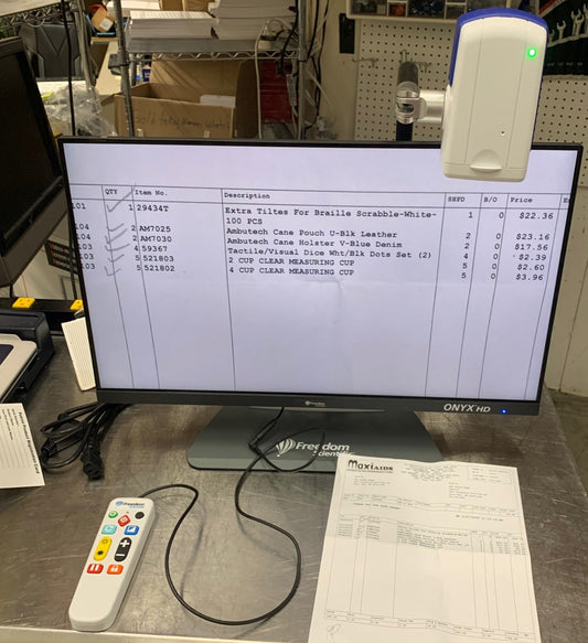 Onyx Deskset Video Magnifier