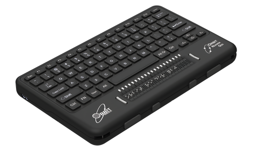 Orbit Reader QWERTY + Braille Display Device | 20 or 40 Cell Note Taker