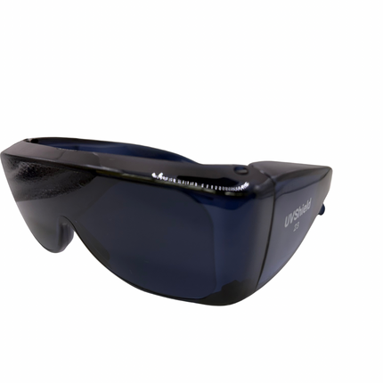 Noir Dark Grey U-23 Sun Glasses designed for low vision, featuring dark grey sunglasses for low vision.