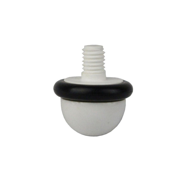 Ambutech Ceramic Threaded Cane Tip – 8mm threaded cane tip for mobility cane applications.