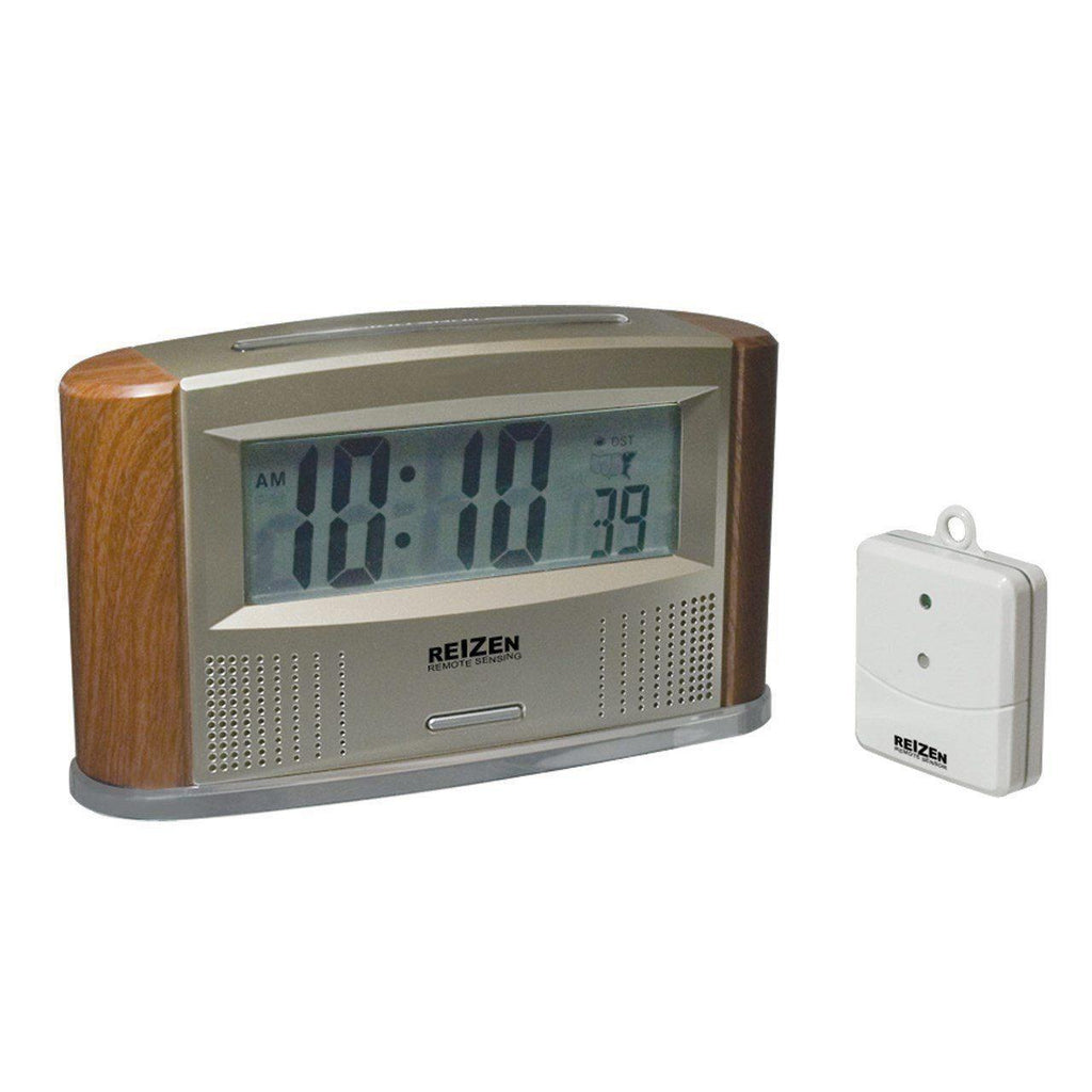 Atomic Talking Clock with Indoor - Outdoor Thermometer - The Low Vision Store