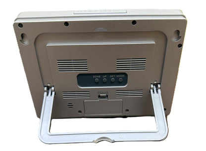 Atomic 2-inch LCD Number Clock with Temperature and Light