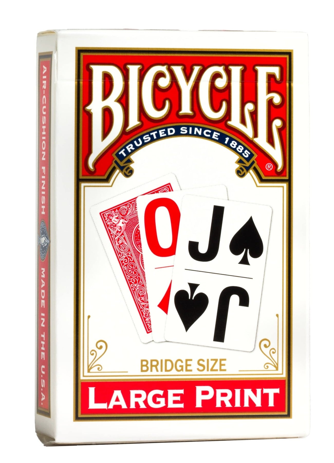 Bicycle Large Print Playing Cards, Bridge Size - The Low Vision Store