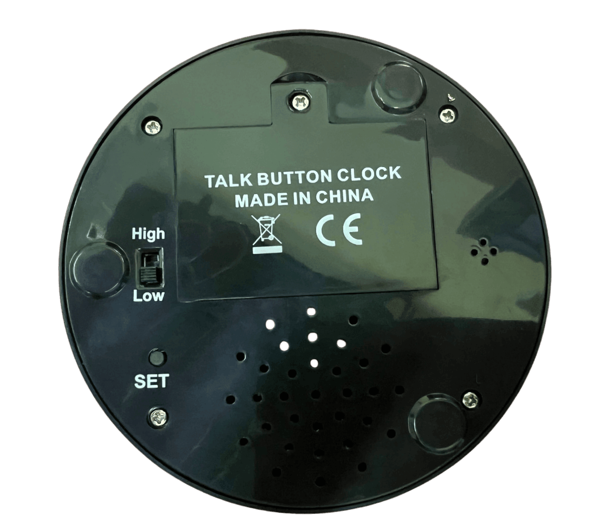 Big Button Talking Clock - The Low Vision Store