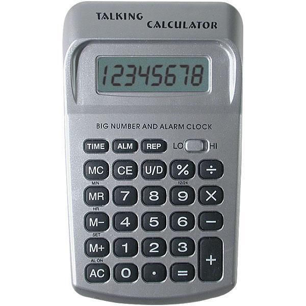 Big Number Talking Calculator - The Low Vision Store