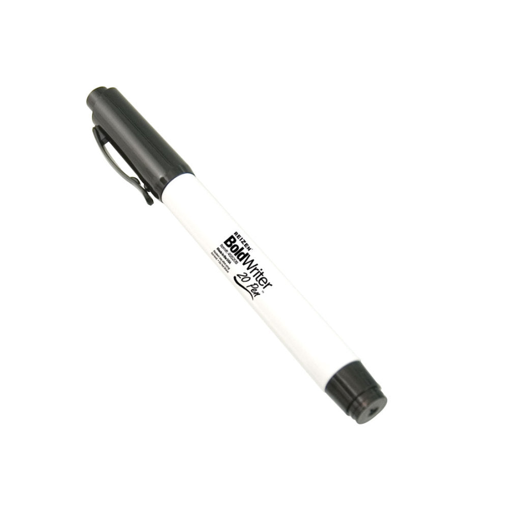 BoldWriter 20 Pen – Easy-To-See Bold-Point Pen, Black Ink