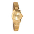 Braille Gold-Tone Womens Watch with Exp. Band - The Low Vision Store
