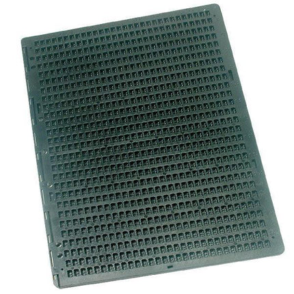 full page braille slate for writing; 27 lines and 30 cells per line for efficient Braille writing.