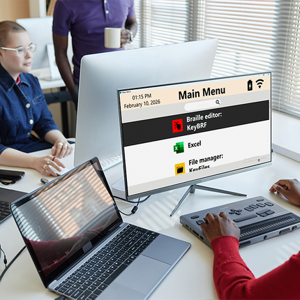 HumanWare BrailleNote evolve 20 — Braille Note Taker