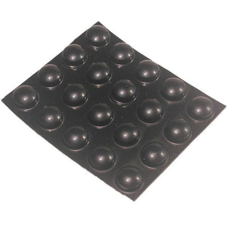 Bump Dots - Black, Large Rounded - Top Round Bump Dots 20 pk - The Low Vision Store