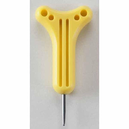Classic Stylus Plastic T Handle, a low vision writing aid stylus designed for comfort and control, color may vary.