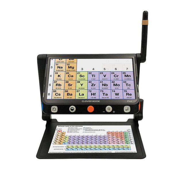 Portable Video Magnifier  Demo CloverBook Plus XL 16.0" Video Magnifier