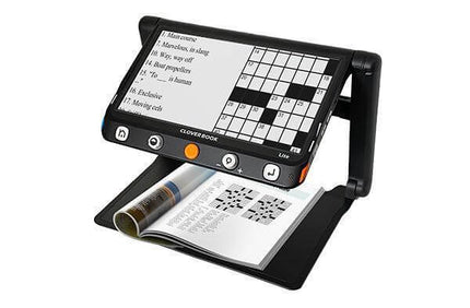 Portable Video Magnifier Demo CloverBook Plus XL 16.0" Video Magnifier