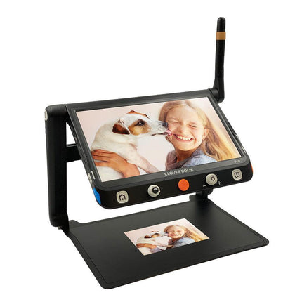 Portable Video Magnifier CloverBook Pro Video Magnifier - The Low Vision Store