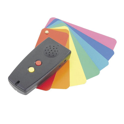 Colorino Talking Color Identifier with colorful cards for identifying various shades