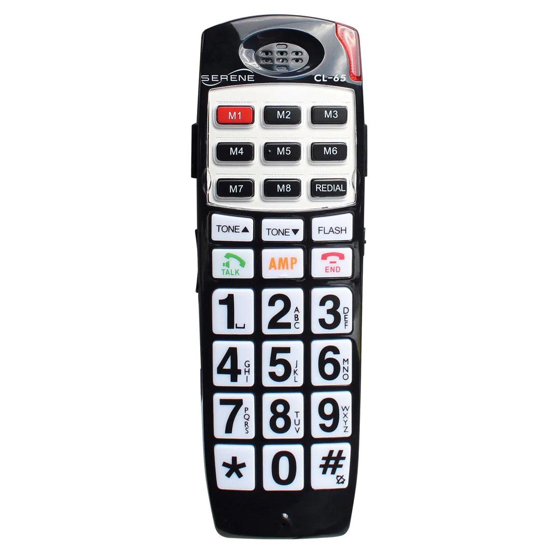 Cordless Phone for Seniors with Hearing Loss -Big Buttons - Talking CID - The Low Vision Store