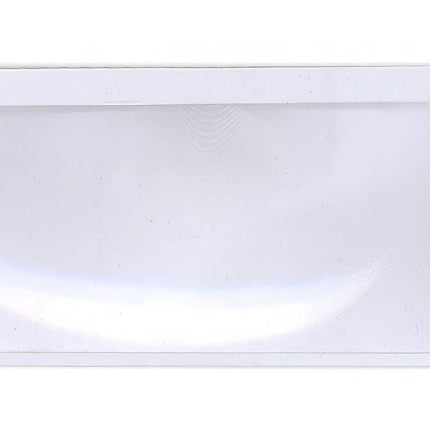 Credit Card Magnifier 2x, HANDI-LENS wallet magnifier for low vision users, clear and compact design.