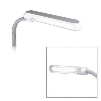 Extended Reach 24-Watt Low Vision Floor Lamp with flexible neck and energy-efficient light design.