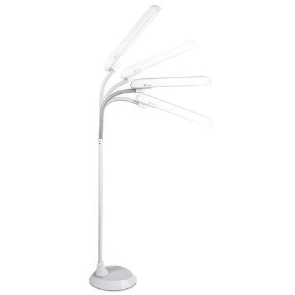Extended Reach 24-Watt Low Vision Floor Lamp with adjustable arms and bright illumination for low vision needs.