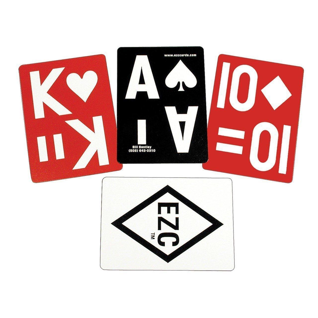 EZC Playing cards - The Low Vision Store